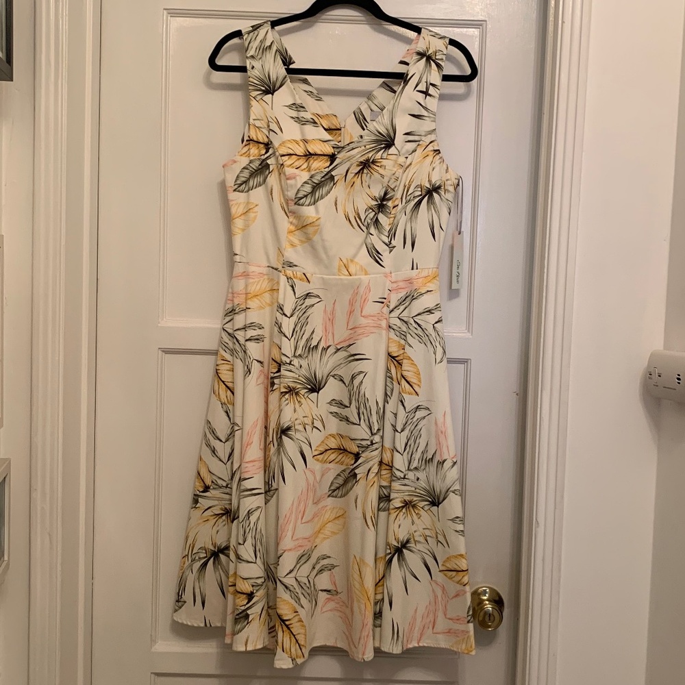 Eva Rose Tropical Floral Dress
